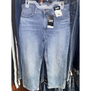 NWT LEE CAPRIS Capri Mid Rise Denim MULTIPLE SIZES, SEE DESCRIPTION!